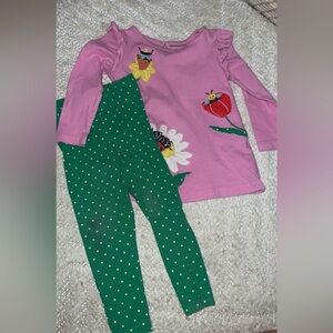 Mini Boden tunic set